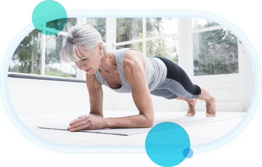 Woman Doing Yoga